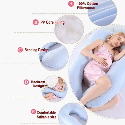 Premium Pregnancy Pillow Removable Cover For Expectant Moms - ToylandEU