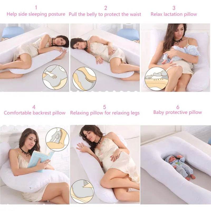Premium Pregnancy Pillow Removable Cover For Expectant Moms - ToylandEU