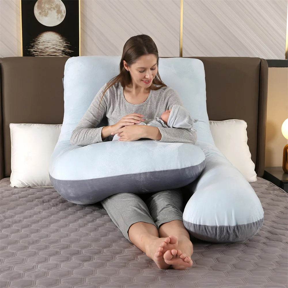 Premium Pregnancy Pillow Removable Cover For Expectant Moms - ToylandEU