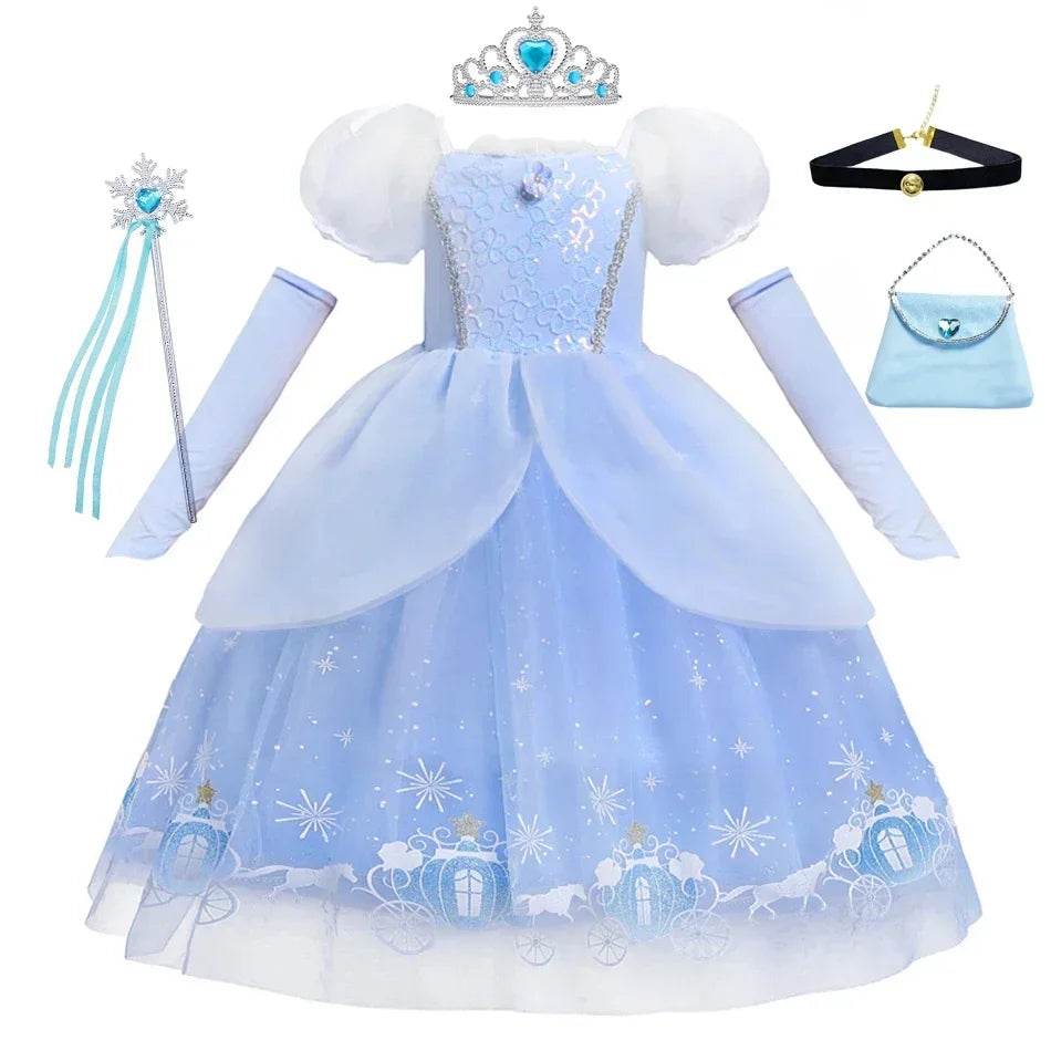 Premium Princess Dress Sequin Tutu For Girls Birthday Gift - ToylandEU