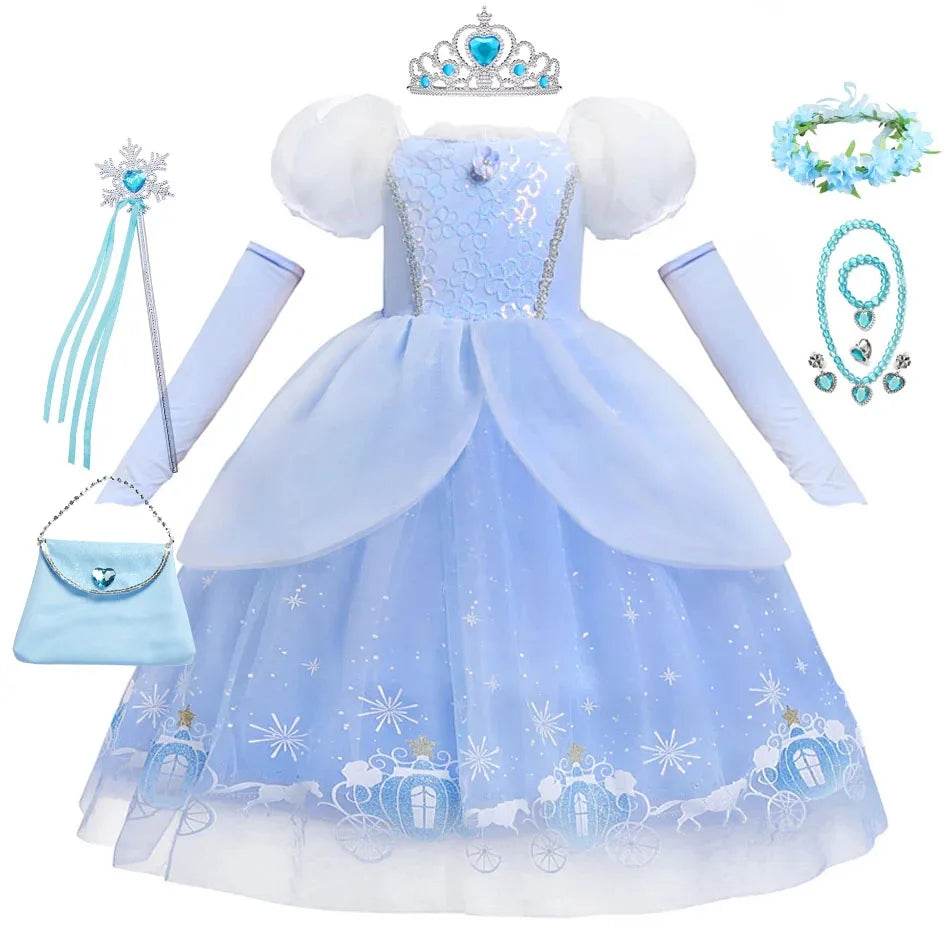Premium Princess Dress Sequin Tutu For Girls Birthday Gift - ToylandEU