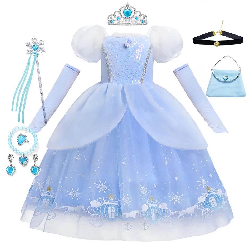 Premium Princess Dress Sequin Tutu For Girls Birthday Gift - ToylandEU