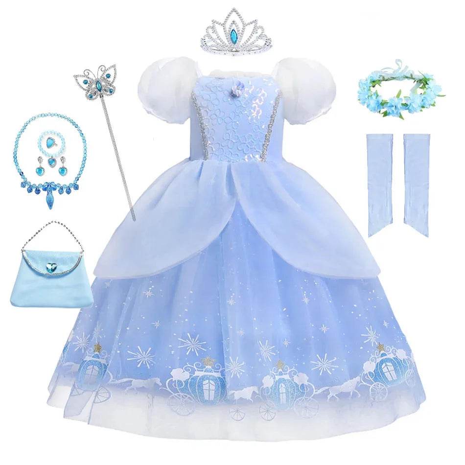 Premium Princess Dress Sequin Tutu For Girls Birthday Gift - ToylandEU