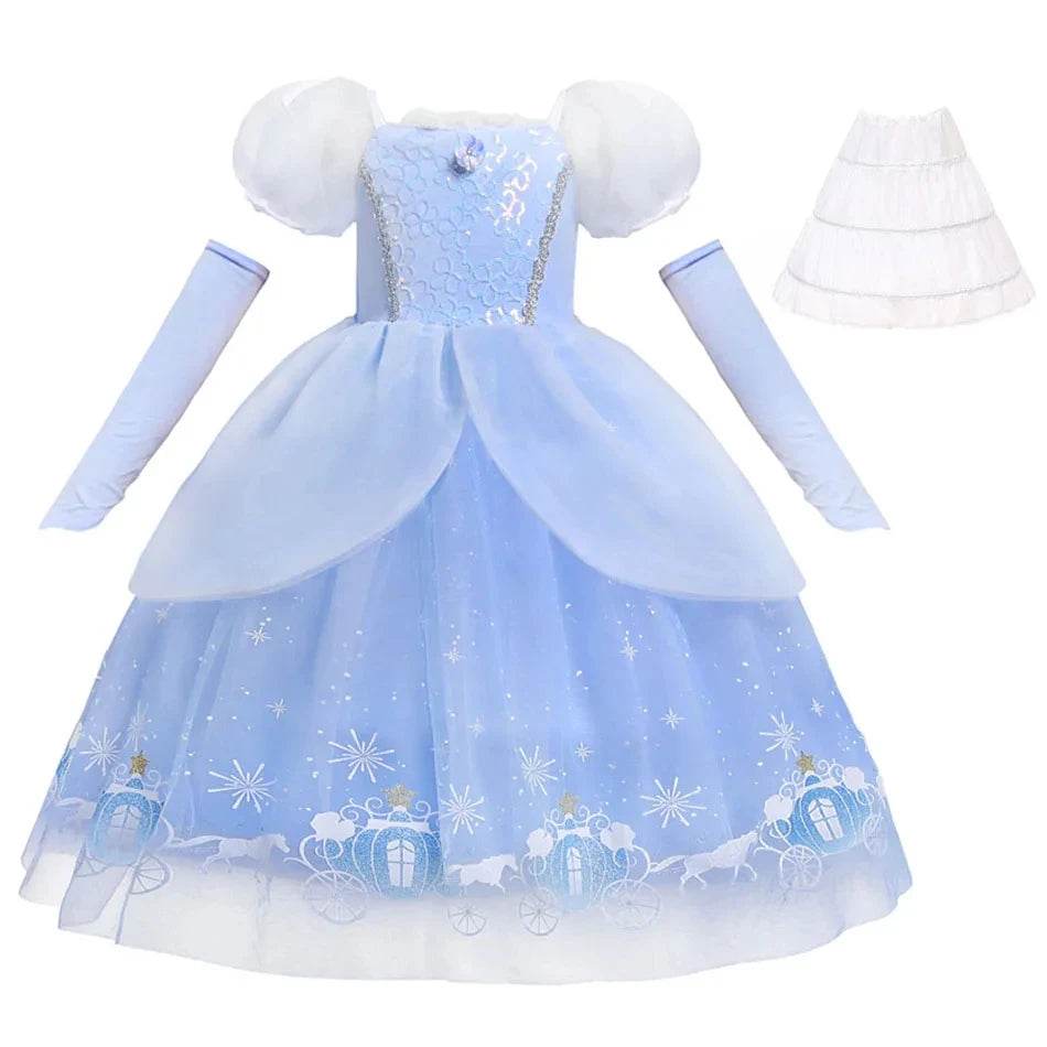Premium Princess Dress Sequin Tutu For Girls Birthday Gift - ToylandEU