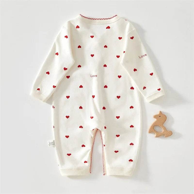 Premium Printed Cotton Baby Romper With Long Sleeve Bodysuit For Infants 0 To 24 Months - ToylandEU