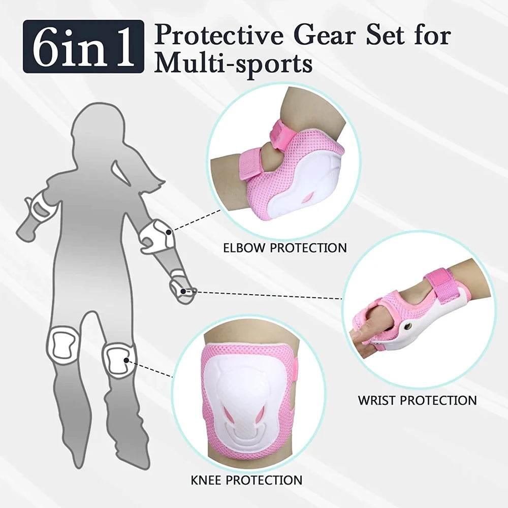 Premium Protective Gear Set 6 Piece For Kids And Teens - ToylandEU