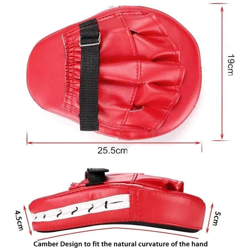 Premium Punching Mitts Curved For Boxing And Kickboxing - ToylandEU