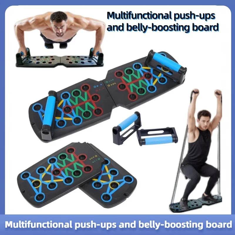 Premium Push Up Board Multicolor Portable Home Gym For Men - ToylandEU