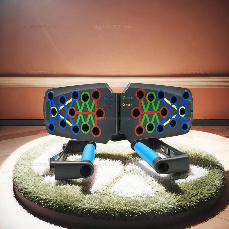 Premium Push Up Board Multicolor Portable Home Gym For Men - ToylandEU