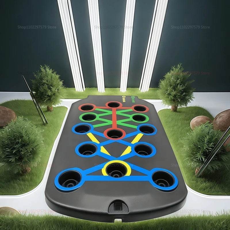 Premium Push Up Board Multicolor Portable Home Gym For Men - ToylandEU