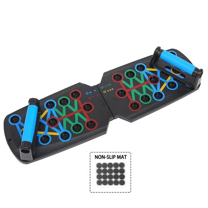 Premium Push Up Board Multicolor Portable Home Gym For Men - ToylandEU