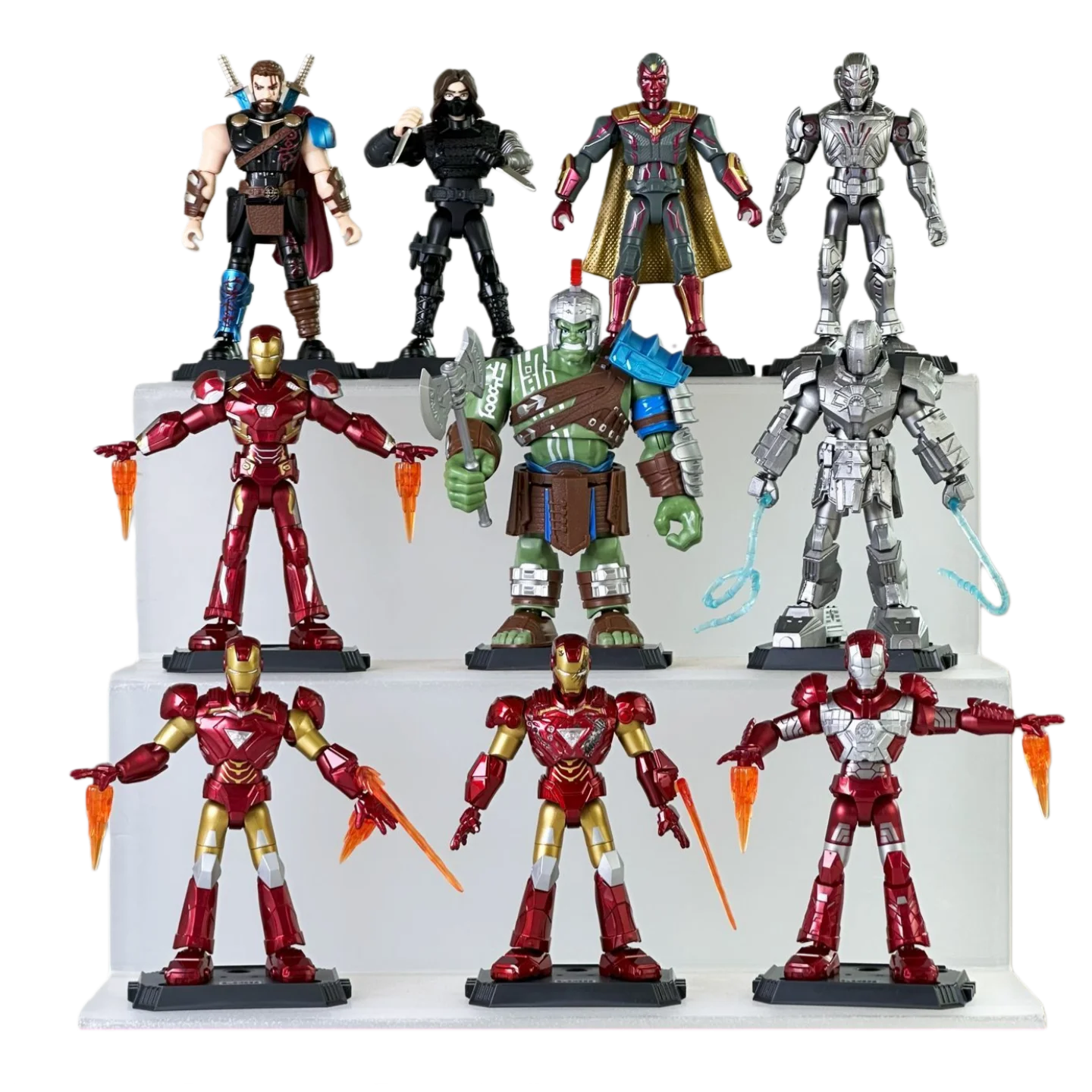Premium Quality Building Block Set Many Stars Edition Iron Man Assembly Model Blind Box For Marvel Fans And Collectors - ToylandEU
