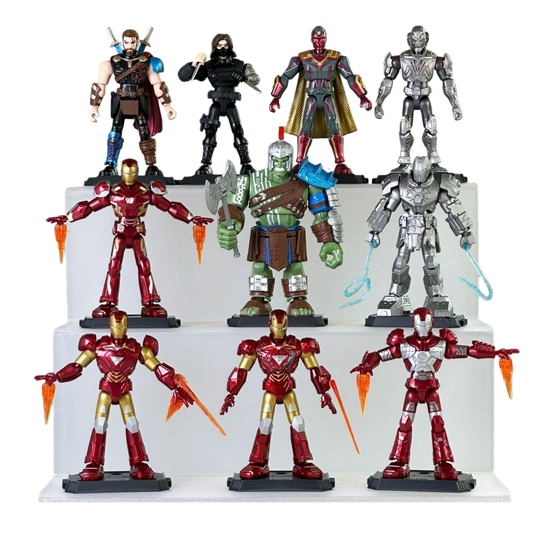 Premium Quality Building Block Set Many Stars Edition Iron Man Assembly Model Blind Box For Marvel Fans And Collectors - ToylandEU