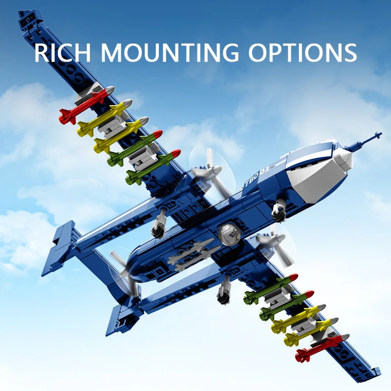 Premium Quality SEMBO 434-Piece MOC Military Fighter Building Blocks Set for Kids and Collectors - ToylandEU