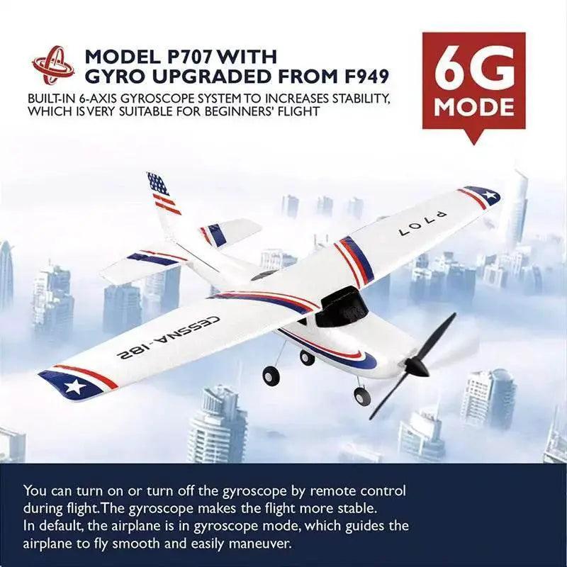  Premium RC Airplane Gyro Stabilized 10min Toyland EU -  ToylandEU™