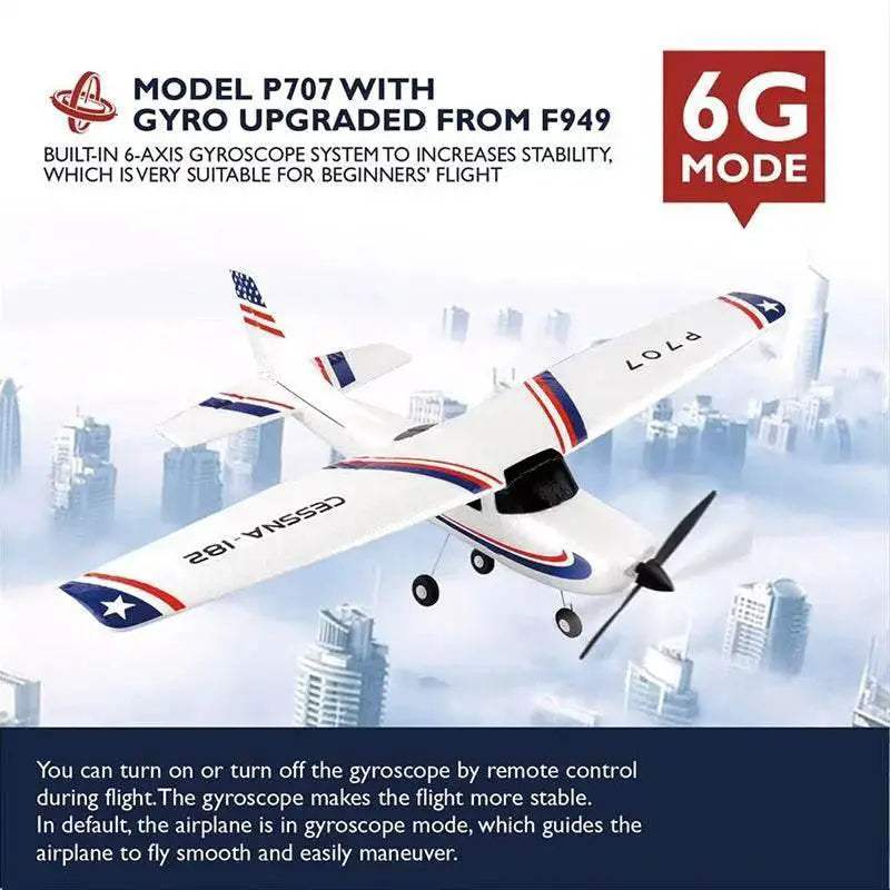  Premium RC Airplane Gyro Stabilized 10min Toyland EU -  ToylandEU™