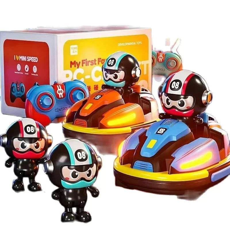 Premium RC Battle Bumper Car Toy With Music Lights For Kids - ToylandEU