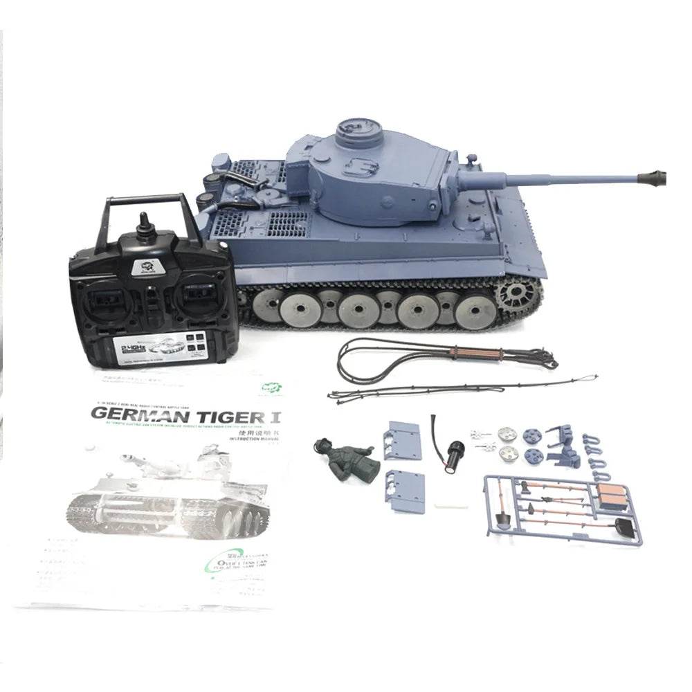 Premium RC Battle Tank German Tiger I For Collectors - ToylandEU
