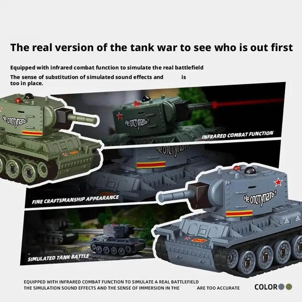 Premium RC Battle Tank Infrared With Rotation For Boys - ToylandEU