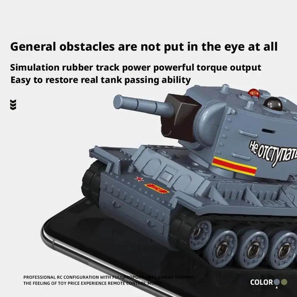 Premium RC Battle Tank Infrared With Rotation For Boys - ToylandEU