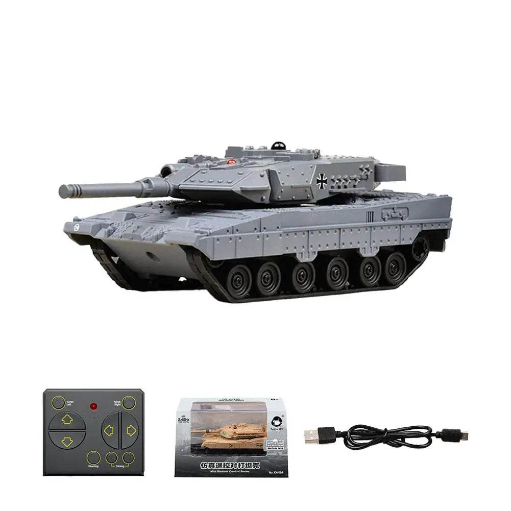 Premium RC Battle Tank Infrared With Rotation For Boys - ToylandEU