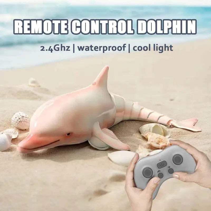  Premium RC Boat Dolphin 4 LED Lights Toyland EU -  ToylandEU™