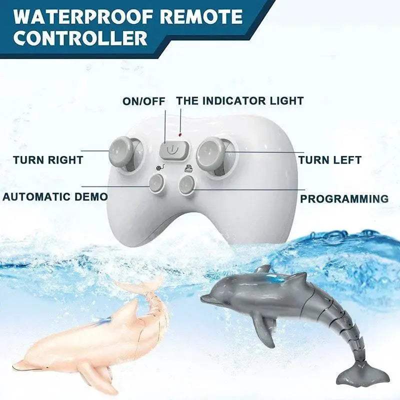 Premium RC Boat Dolphin 4 LED Lights Toyland EU -  ToylandEU™