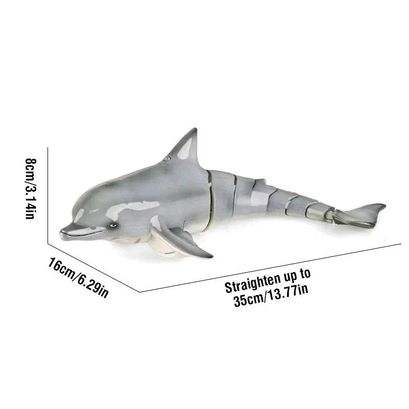 Premium RC Boat Dolphin With Light Simulation For Kids - ToylandEU