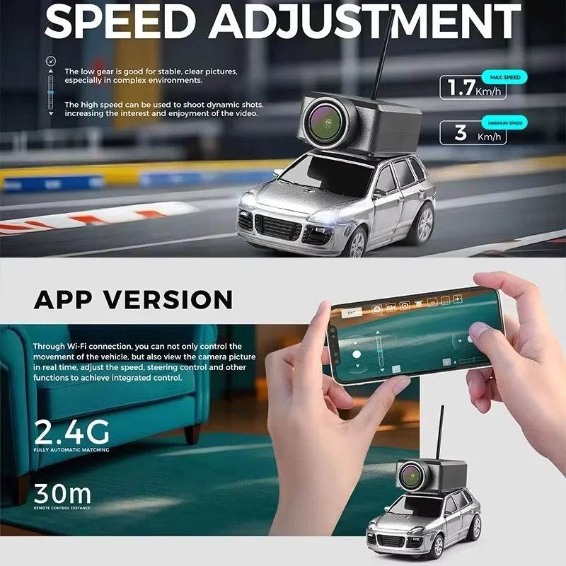 Premium RC Car 1 By 64 FPV Gyro Camera For Kids Racing - ToylandEU