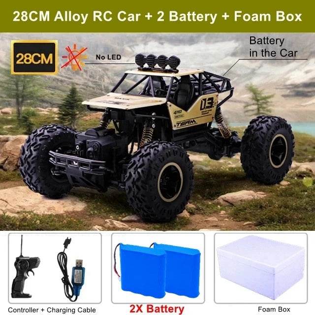 Premium RC Car 4WD All Terrain Climber Off Road For Kids - ToylandEU
