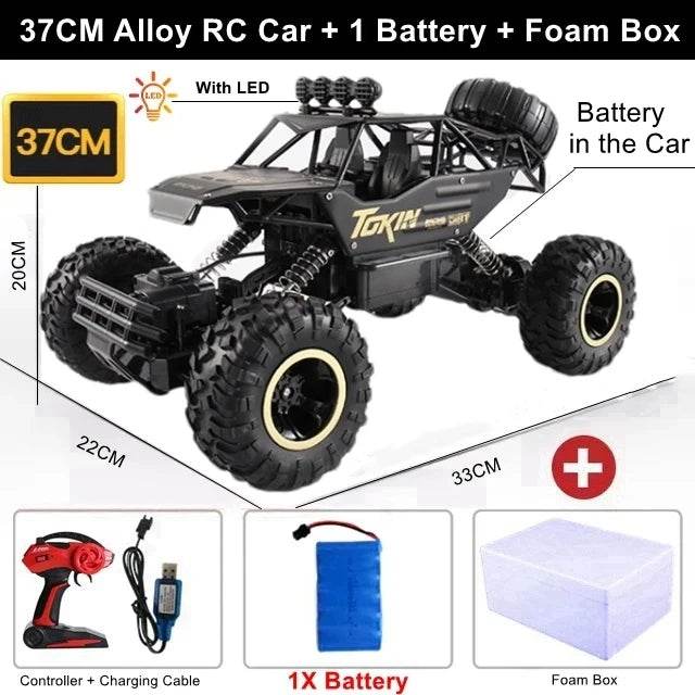 Premium RC Car 4WD All Terrain Climber Off Road For Kids - ToylandEU