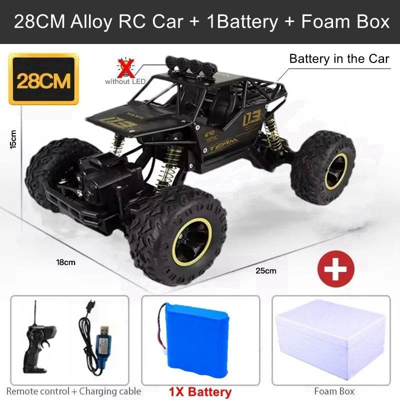 Premium RC Car 4WD All Terrain Climber Off Road For Kids - ToylandEU
