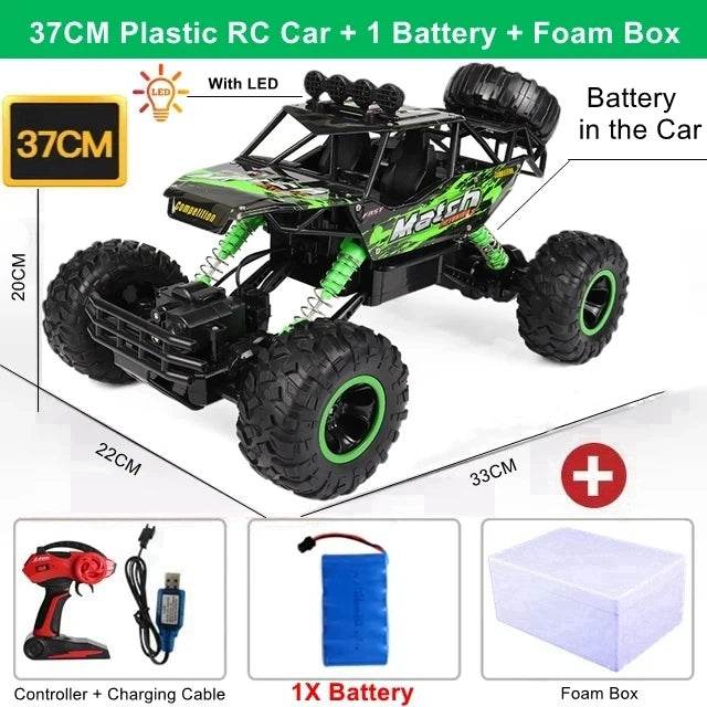 Premium RC Car 4WD All Terrain Climber Off Road For Kids - ToylandEU