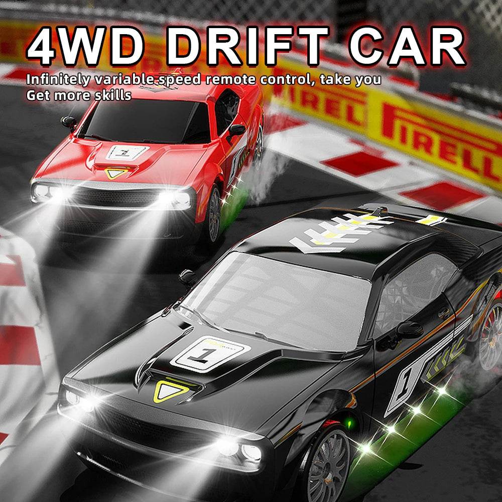 Premium RC Car 4WD With LED Lights For Kids Gift Set - ToylandEU