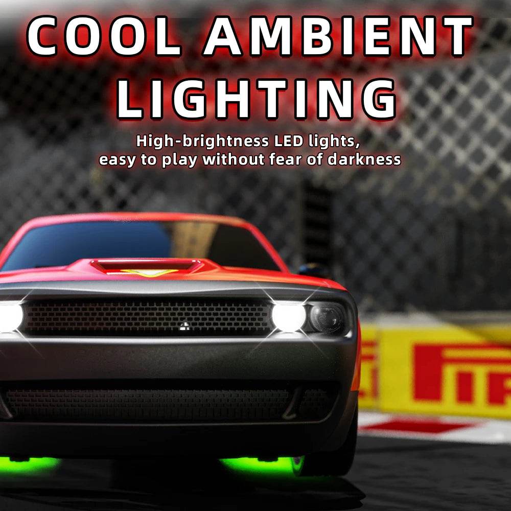 Premium RC Car 4WD With LED Lights For Kids Gift Set - ToylandEU