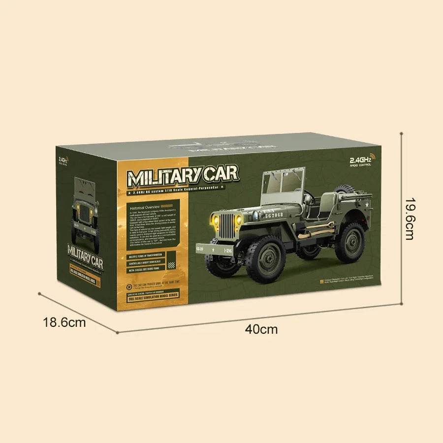 Premium RC Car OneToTen Jeep C8815 4WD Offroad RTR For Kids - ToylandEU