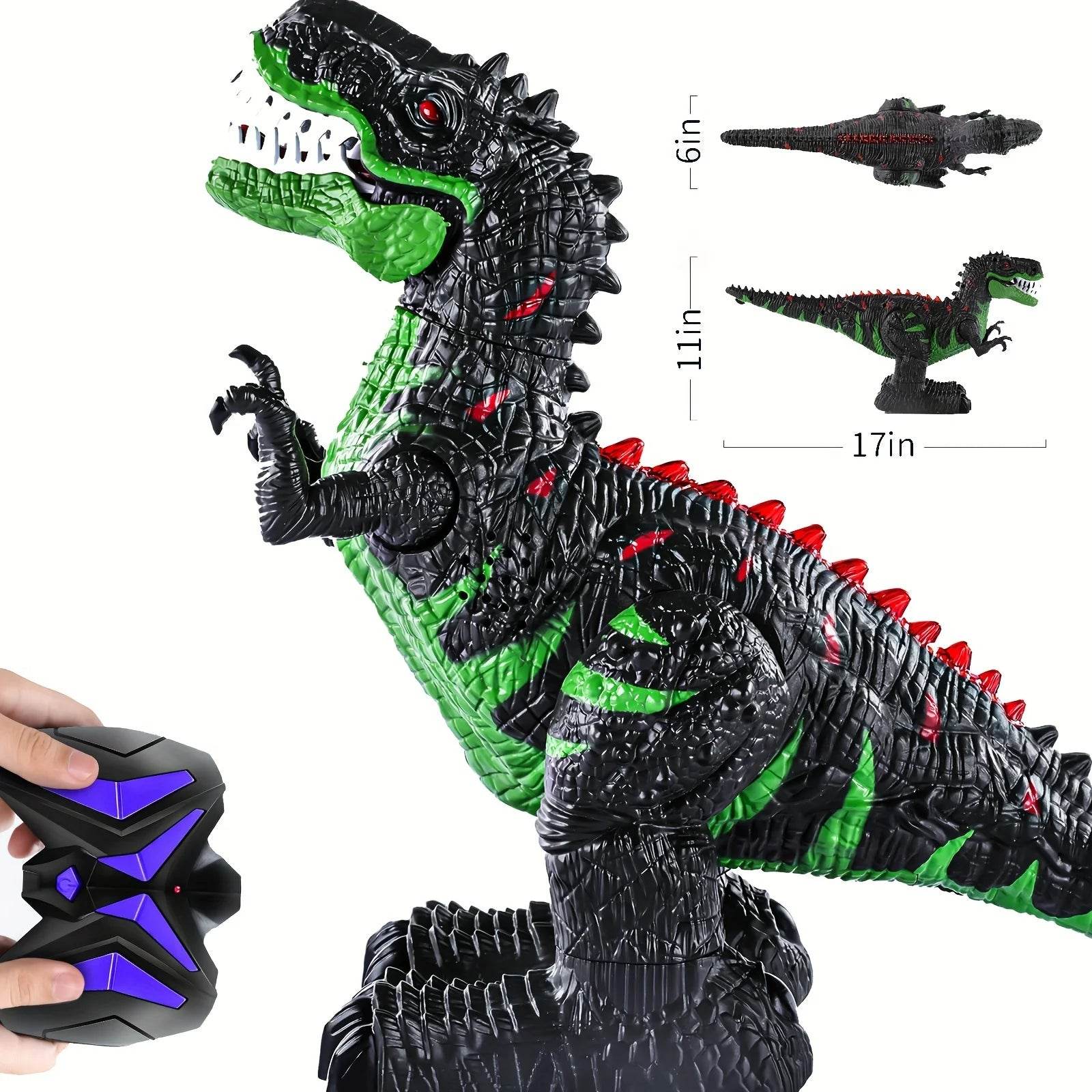 Premium RC Dinosaur Toy 360 Degree Rotating T Rex For 3To6 - ToylandEU