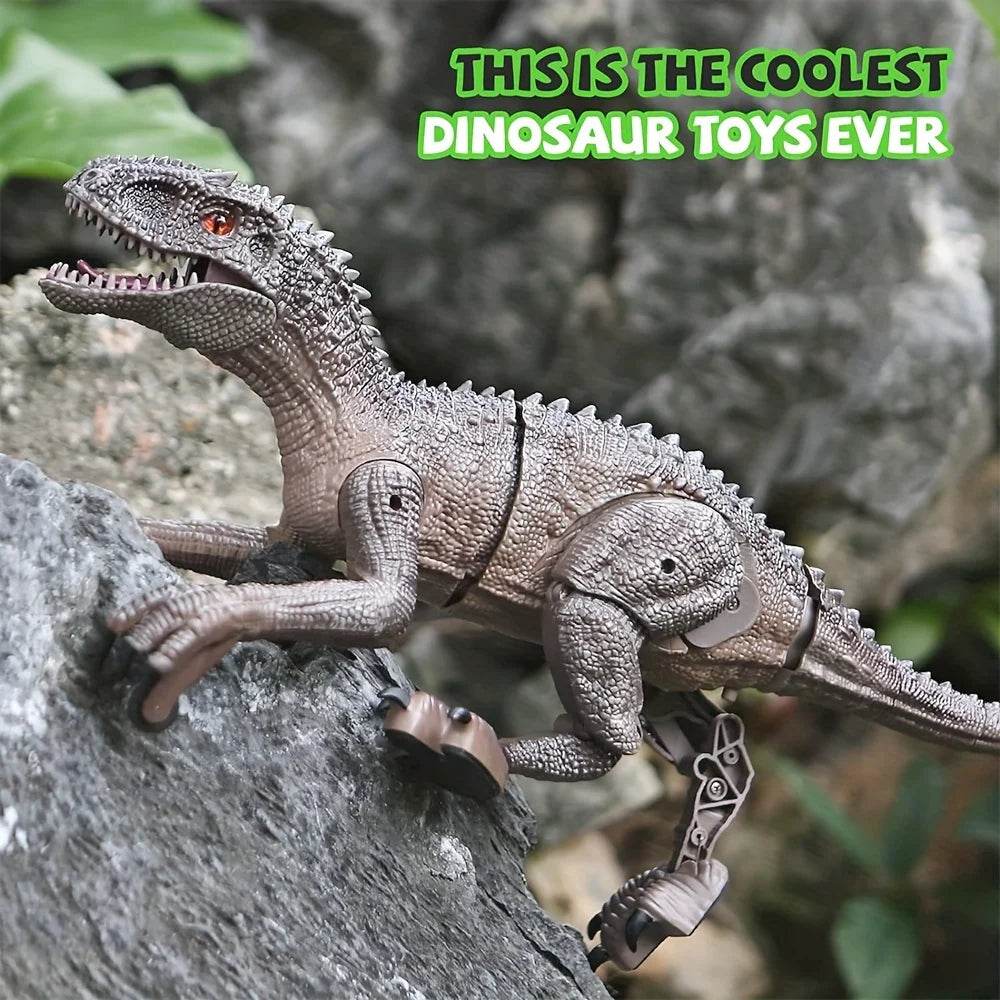 Premium RC Dinosaur Toy Realistic Led Light Roaring Kids - ToylandEU