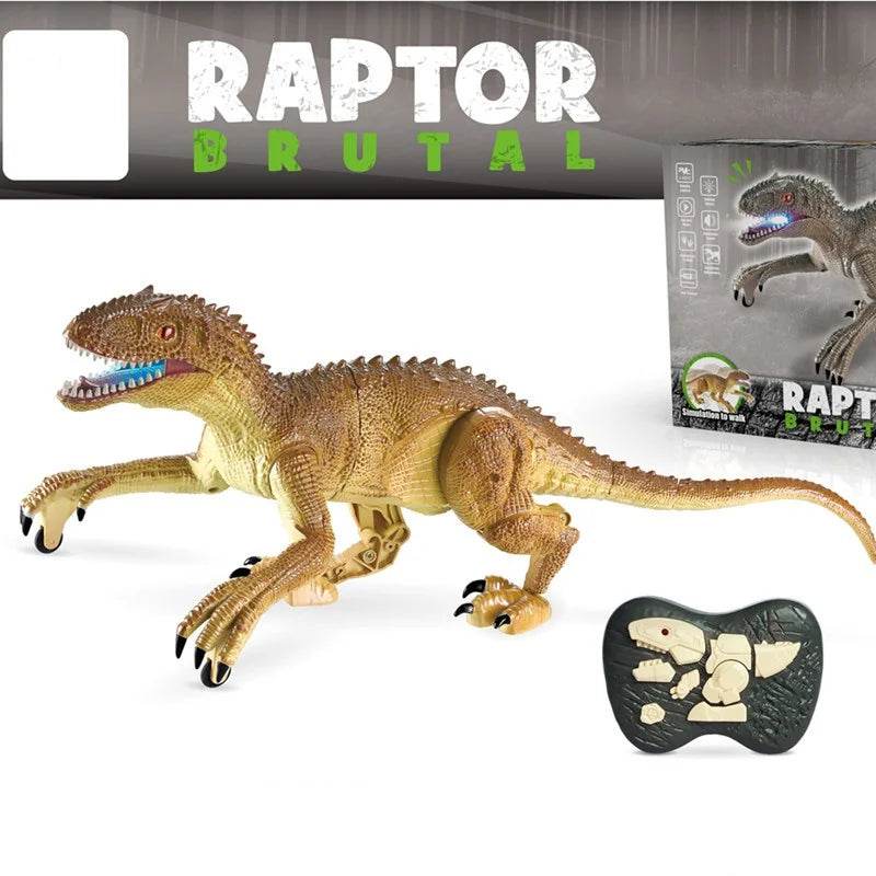 Premium RC Dinosaur Toy Realistic Led Light Roaring Kids - ToylandEU