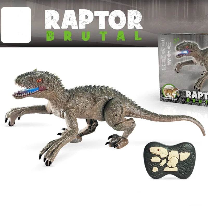 Premium RC Dinosaur Toy Realistic Led Light Roaring Kids - ToylandEU