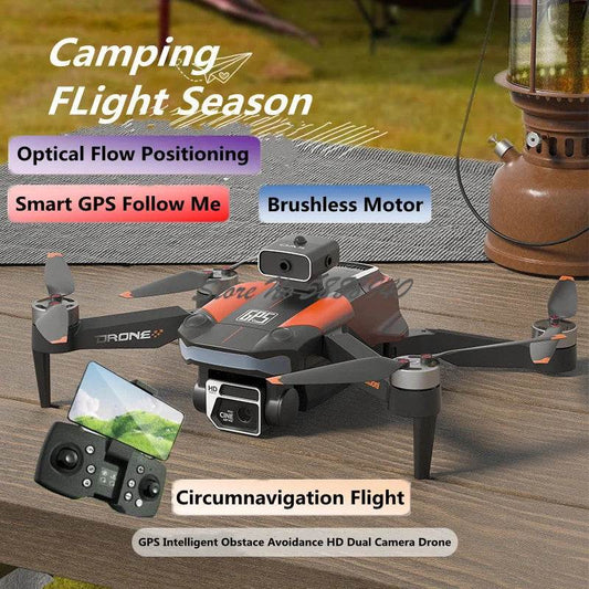 Premium RC Drone Obstacle Avoidance FPV 8K Camera Hobbyists - ToylandEU