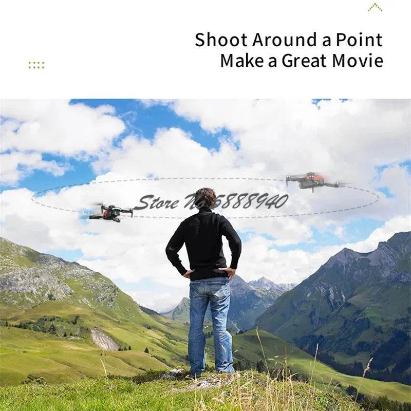 Premium RC Drone Obstacle Avoidance FPV 8K Camera Hobbyists - ToylandEU