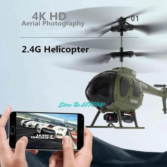  Premium RC Helicopter 4K Camera App Control Toyland EU -  ToylandEU™