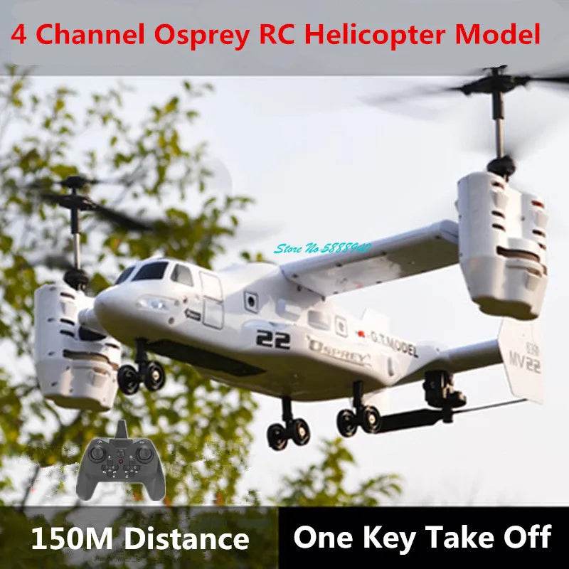 Premium RC Helicopter One Key Takeoff For Hobbyists - ToylandEU