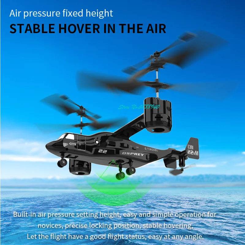 Premium RC Helicopter One Key Takeoff For Hobbyists - ToylandEU