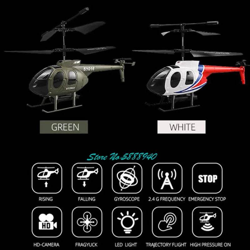 Premium RC Helicopter With 4K Camera App Control For Kids - ToylandEU