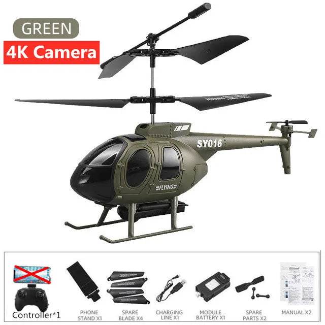 Premium RC Helicopter With 4K Camera App Control For Kids - ToylandEU