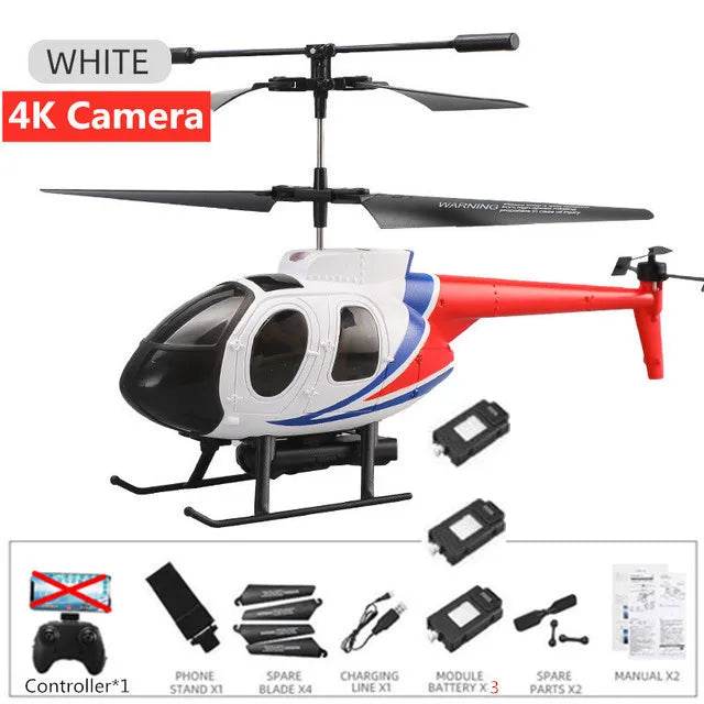 Premium RC Helicopter With 4K Camera App Control For Kids - ToylandEU