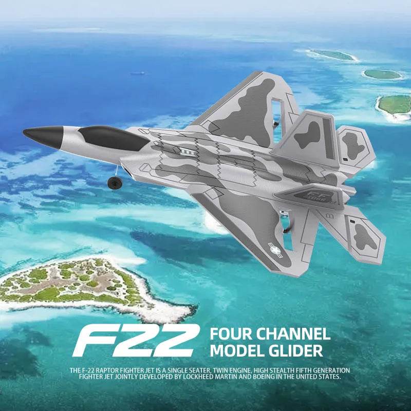 Premium RC Plane Large Fighter Jet 4CH For Hobbyists - ToylandEU