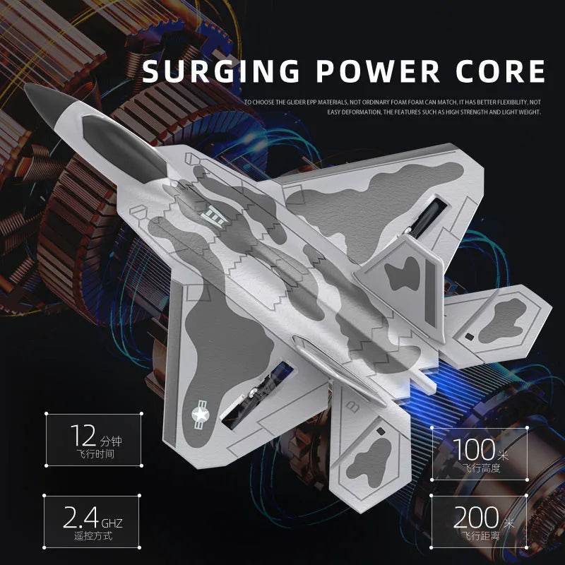 Premium RC Plane Large Fighter Jet 4CH For Hobbyists - ToylandEU